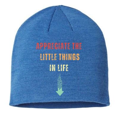 Appreciate The Small Things In Life Sustainable Beanie