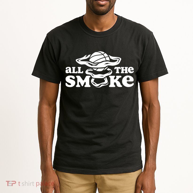 All The Smoke Funny Basketball Podcast Tall T-Shirt