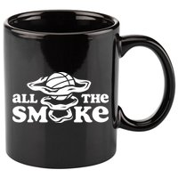 All The Smoke Funny Basketball Podcast 11oz C Handle Ceramic Mug