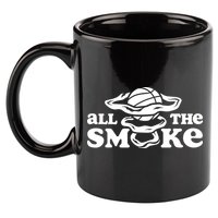 All The Smoke Funny Basketball Podcast 11oz C Handle Ceramic Mug