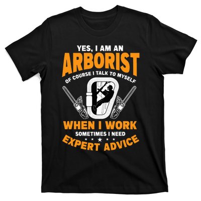 Arborist Tree Surgeon Arboriculturist Horticulture T-Shirt