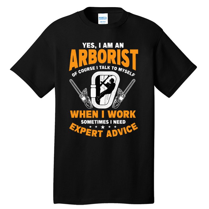 Arborist Tree Surgeon Arboriculturist Horticulture Tall T-Shirt