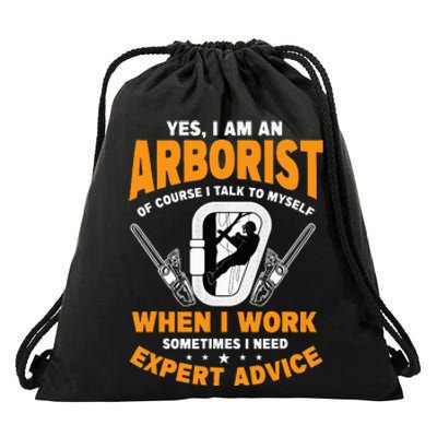 Arborist Tree Surgeon Arboriculturist Horticulture Drawstring Bag