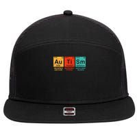 au ti sm valuable and rare ingredinly strong useful many talents  7 Panel Mesh Trucker Snapback Hat