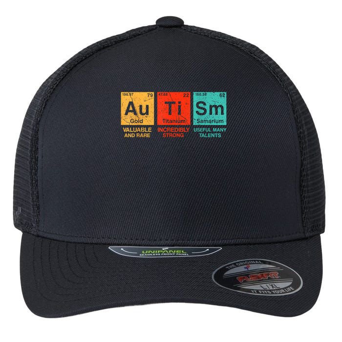 au ti sm valuable and rare ingredinly strong useful many talents  Flexfit Unipanel Trucker Cap