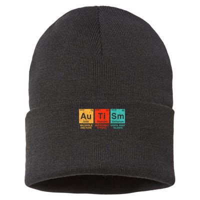 au ti sm valuable and rare ingredinly strong useful many talents  Sustainable Knit Beanie