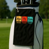 au ti sm valuable and rare ingredinly strong useful many talents  Golf Towel