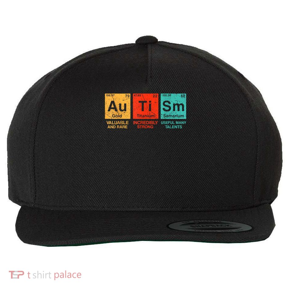 au ti sm valuable and rare ingredinly strong useful many talents  Wool Snapback Cap