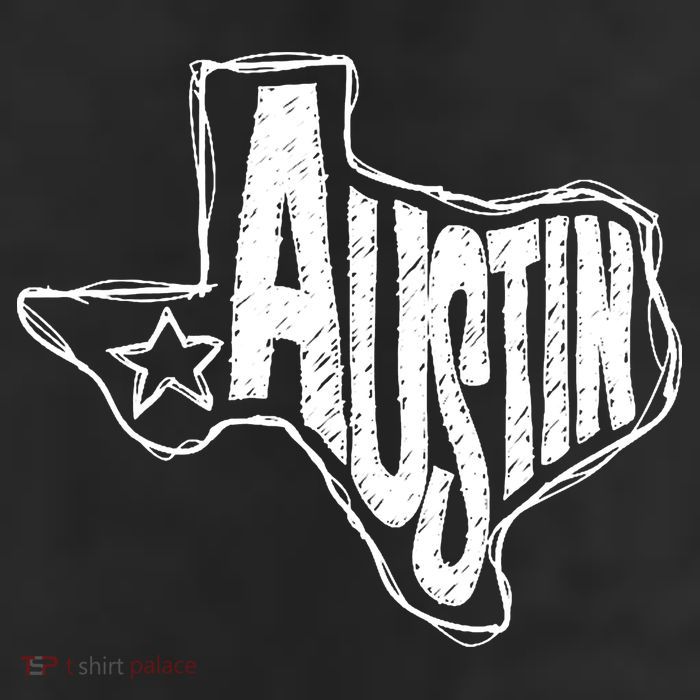 Austin Texas State Retro Outline Map Cool Comfort Performance Bucket Hat
