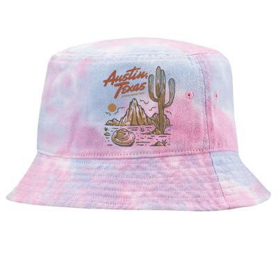 Austin Texas State Tie-Dyed Bucket Hat