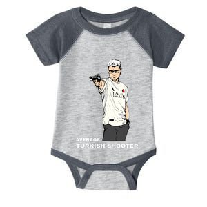 Average Turkish Shooter Infant Baby Jersey Bodysuit