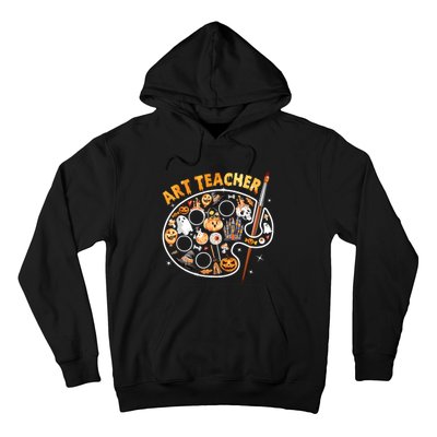 Art Teacher Spooky Pumpkin Halloween Hoodie