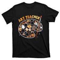 Art Teacher Spooky Pumpkin Halloween T-Shirt