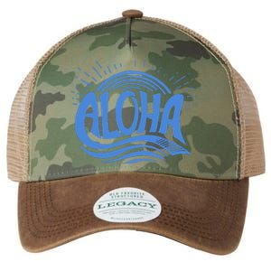 Aloha Tropical Surfer Legacy Tie Dye Trucker Hat