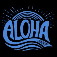 Aloha Tropical Surfer 16 in Basic Backpack
