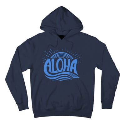 Aloha Tropical Surfer Tall Hoodie