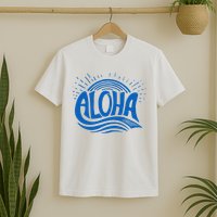 Aloha Tropical Surfer T-Shirt