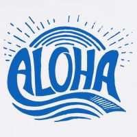 Aloha Tropical Surfer T-Shirt
