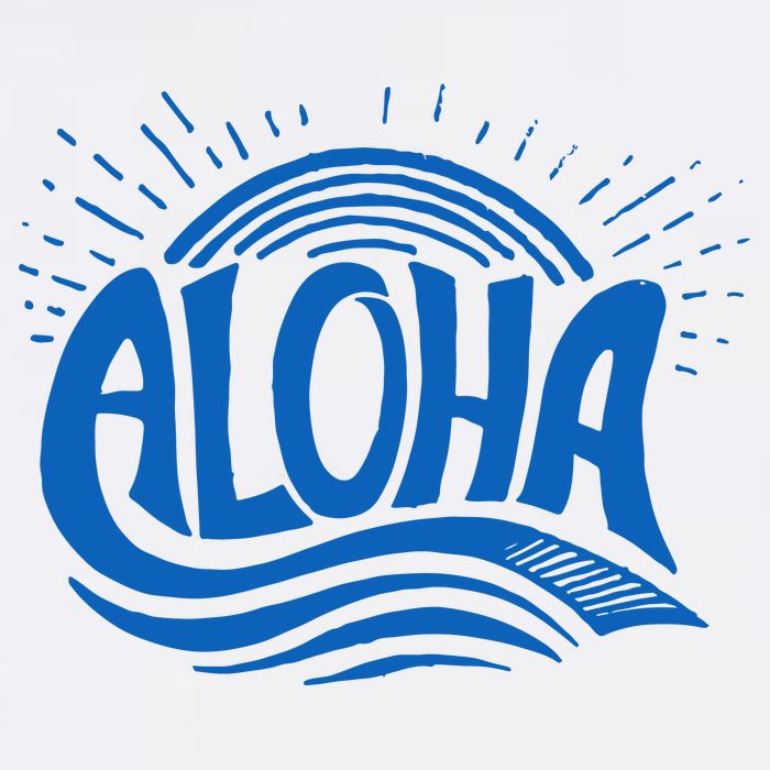 Aloha Tropical Surfer T-Shirt