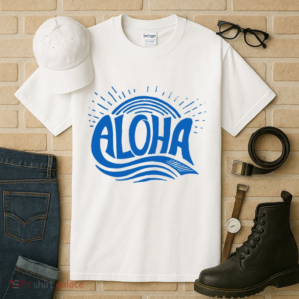 Aloha Tropical Surfer Tall T-Shirt