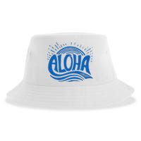 Aloha Tropical Surfer Sustainable Bucket Hat