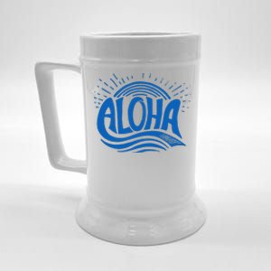 Aloha Tropical Surfer Beer Stein