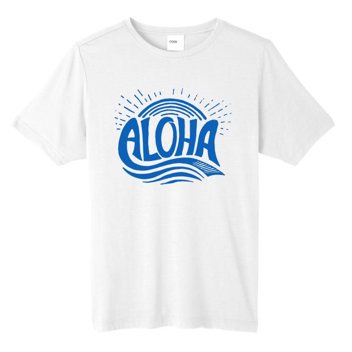 Aloha Tropical Surfer Tall Fusion ChromaSoft Performance T-Shirt