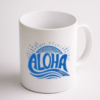 Aloha Tropical Surfer Coffee Mug