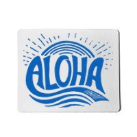 Aloha Tropical Surfer Mousepad