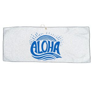 Aloha Tropical Surfer Large Microfiber Waffle Golf Towel