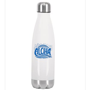 Aloha Tropical Surfer Stainless Steel Insulated Water Bottle