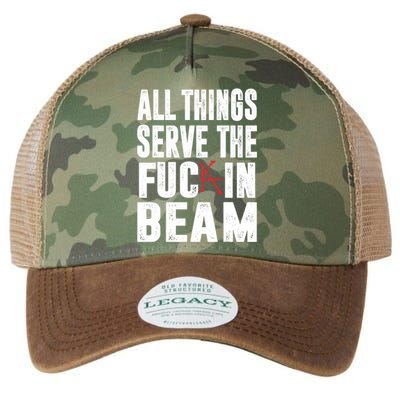 All Things Serve The Fuc In Beam Legacy Tie Dye Trucker Hat