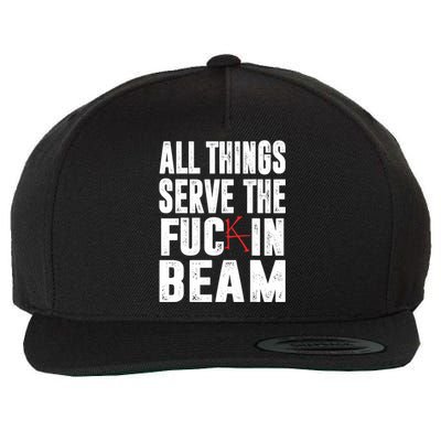 All Things Serve The Fuc In Beam Wool Snapback Cap