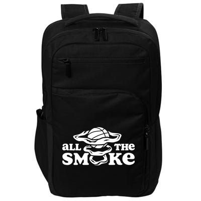 All The Smoke Funny Basketball Podcast Impact Tech Backpack