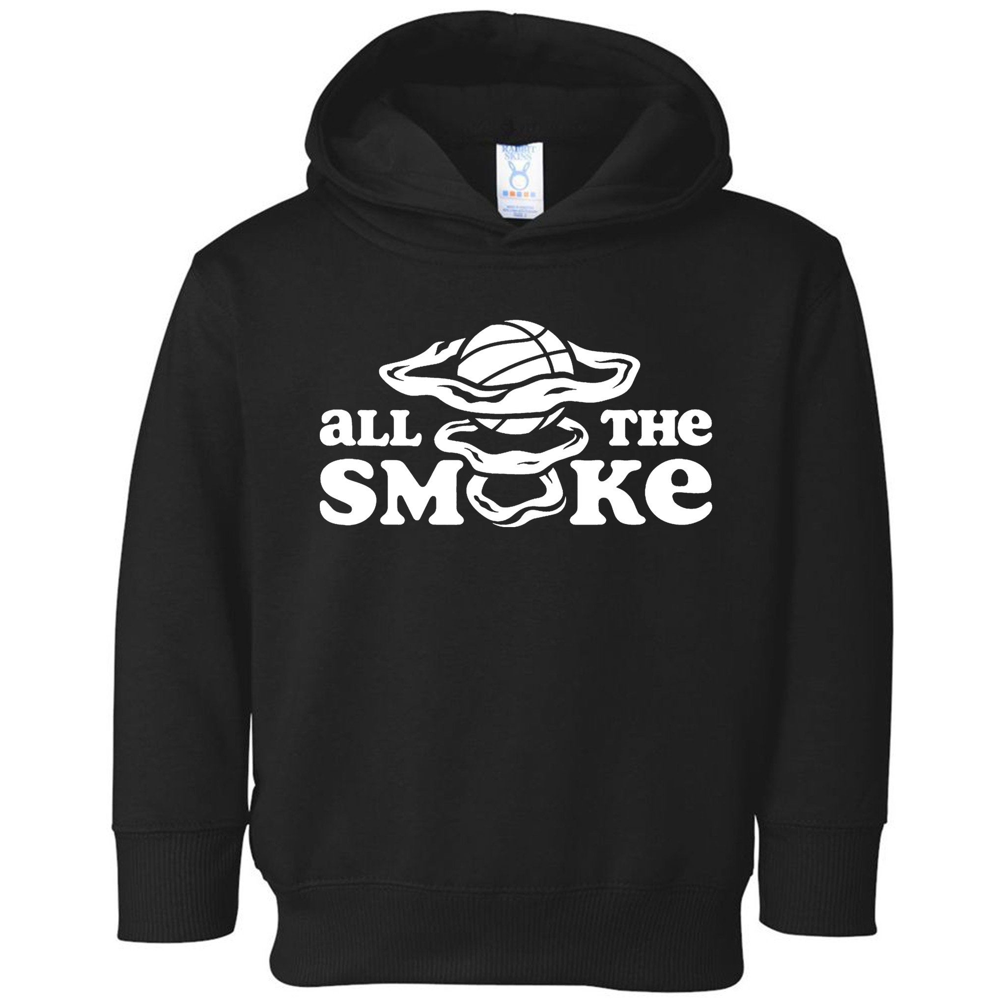 All The Smoke Funny Basketball Podcast Toddler Hoodie