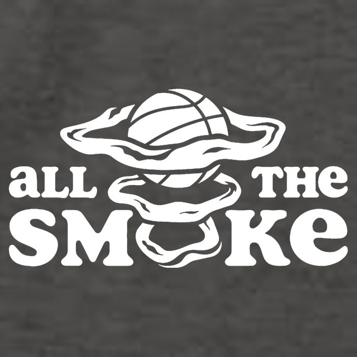 All The Smoke Funny Basketball Podcast Vector Backpack