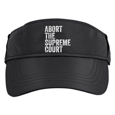 ABORT THE SUPREME COURT Adult Drive Performance Visor