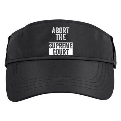 ABORT THE SUPREME COURT Adult Drive Performance Visor