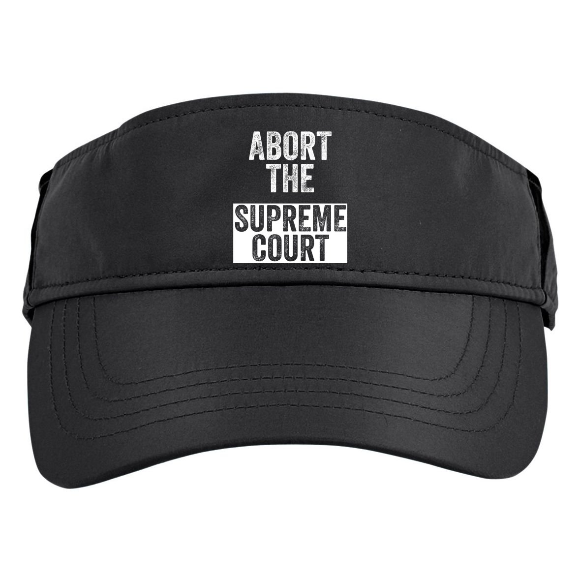 ABORT THE SUPREME COURT Adult Drive Performance Visor
