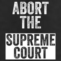 ABORT THE SUPREME COURT Adult Drive Performance Visor