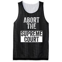 ABORT THE SUPREME COURT Mesh Reversible Basketball Jersey Tank