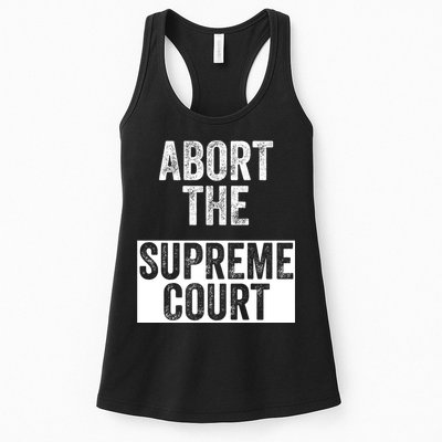 ABORT THE SUPREME COURT Womens Tank Top