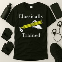 Ally Trained Slide Rule Retro Math Engineer T-Shirt