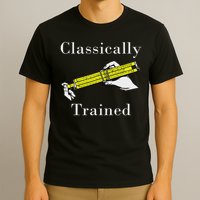 Ally Trained Slide Rule Retro Math Engineer T-Shirt