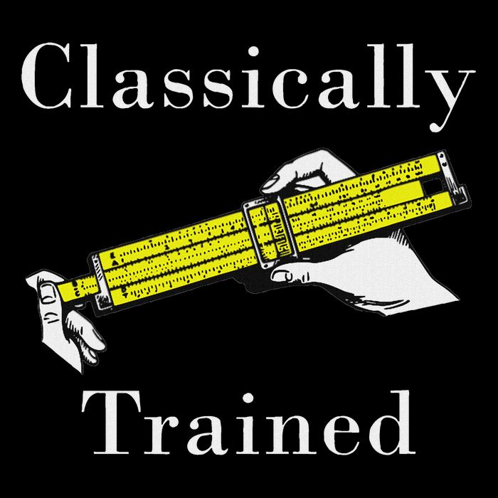 Ally Trained Slide Rule Retro Math Engineer T-Shirt