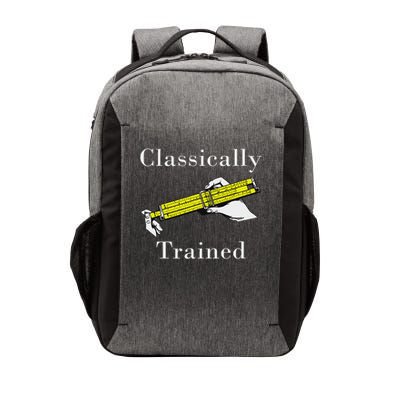Ally Trained Slide Rule Retro Math Engineer Vector Backpack