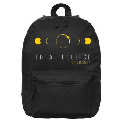 American Totality Solar Lunar Eclipse April 8 2024 16 in Basic Backpack