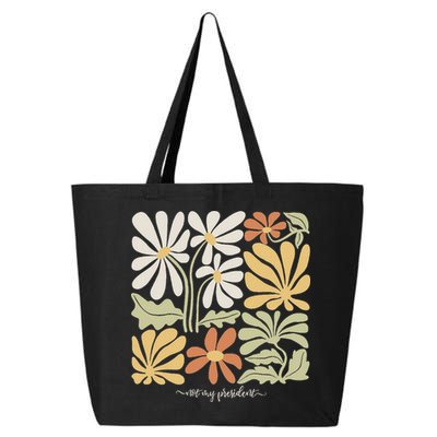 Anti Trump Subtle Not My President Flowers 25L Jumbo Tote