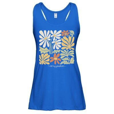 Anti Trump Subtle Not My President Flowers Ladies Essential Flowy Tank