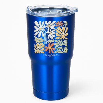 Anti Trump Subtle Not My President Flowers Tumbler